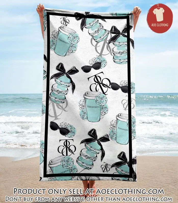 Tiffany & co. beach towel luxury brand hot trending summer  bt00344 aoe1825754